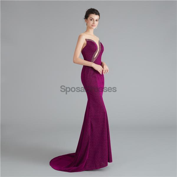 Elegant Beaded Mermaid Prom Dress for Women - Sexy Evening Gown for Parties, Homecoming, and Formal Events | Perfect for Prom Night, Cocktail Parties, and Special Occasions