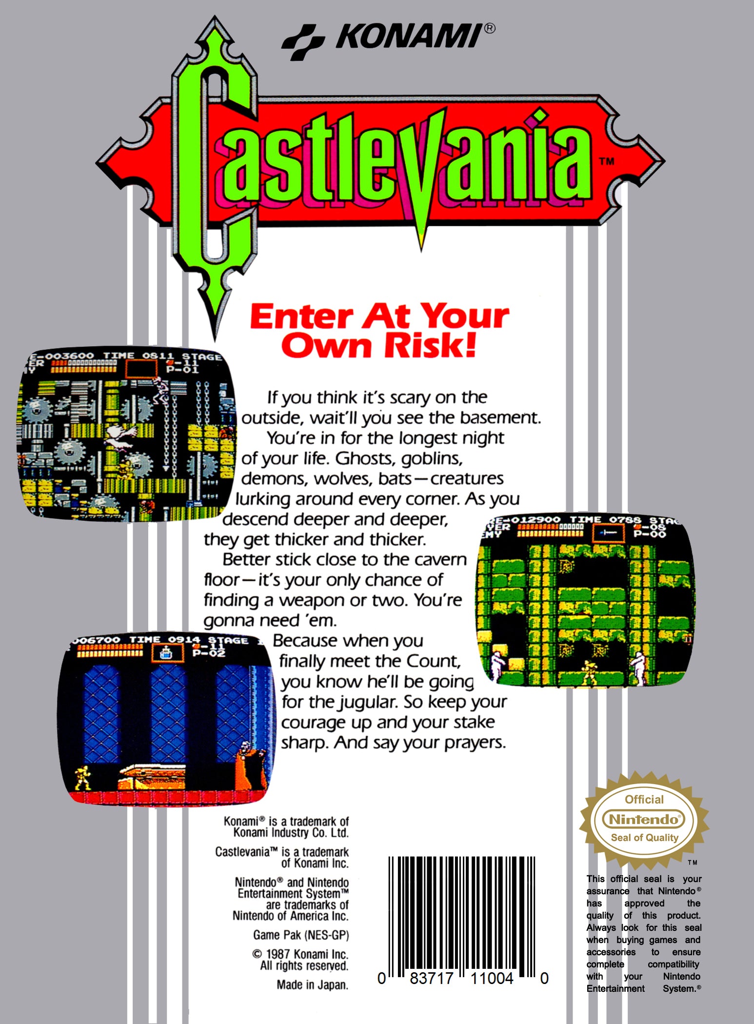 Vintage Castlevania NES Video Games - Classic Retro Gaming for Nintendo Entertainment System | Perfect for Collectors & Nostalgic Gamers