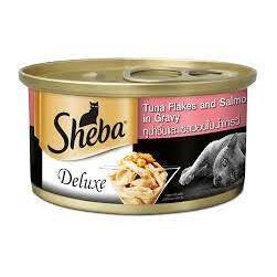 Sheba Deluxe 85g Premium Canned Cat Wet Food - Gourmet Pate with Nutrient-Rich Ingredients for Adult Cats - Perfect for Special Occasions & Daily Treats