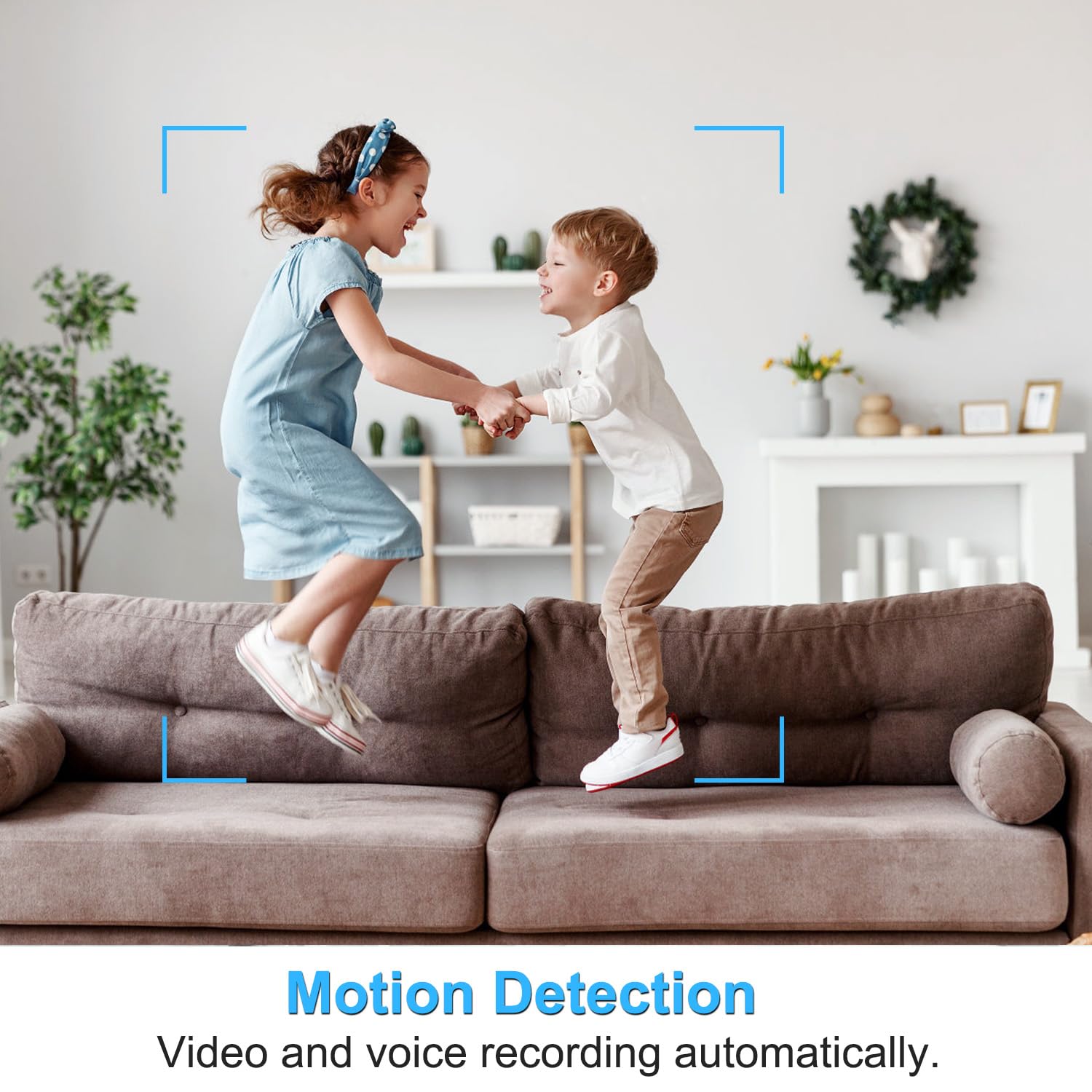 128GB Mini Hidden Spy Camera - 1080P HD Security Camera with Night Vision & Motion Detection for Home, Office, Baby Monitor & Pet Surveillance
