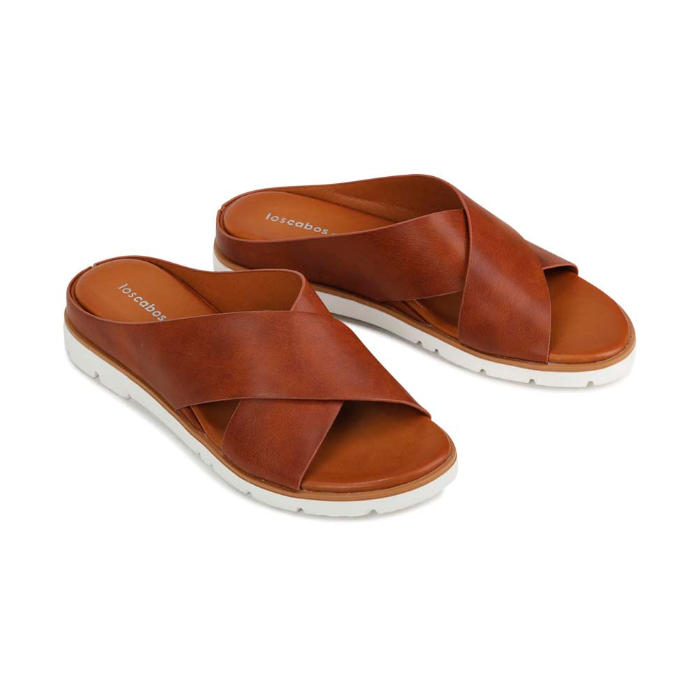ABBY SLIDE SANDALS - Women's Comfortable Summer Slide Sandals with Arch Support | Perfect for Beach, Pool, and Casual Wear