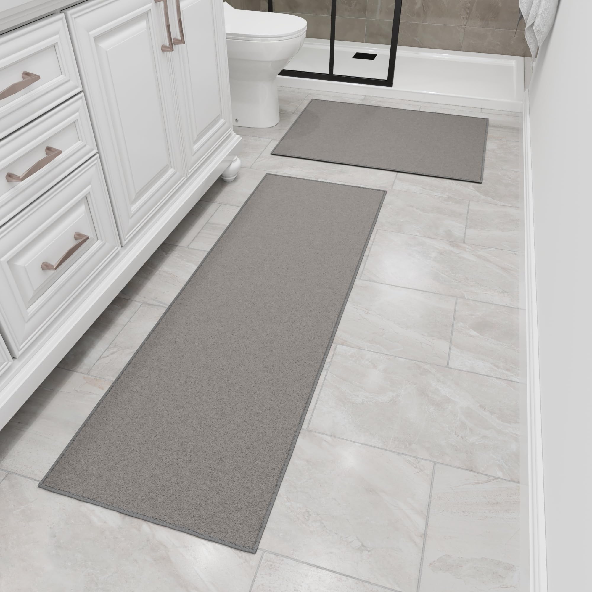 Ottomanson Non-Slip Kitchen Rug Set of 2 - 20
