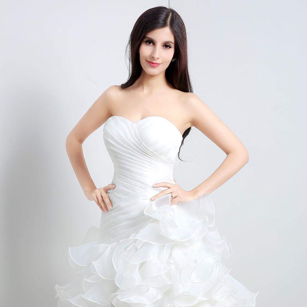 Plus Size Sweetheart Wedding Dresses - A-Line Bridal Gown for Curvy Brides | Perfect for Beach, Church & Outdoor Ceremonies