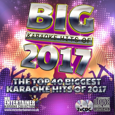Mr Entertainer Big Karaoke Hits of 2017 - Best Karaoke Songs Collection for Parties & Home Entertainment
