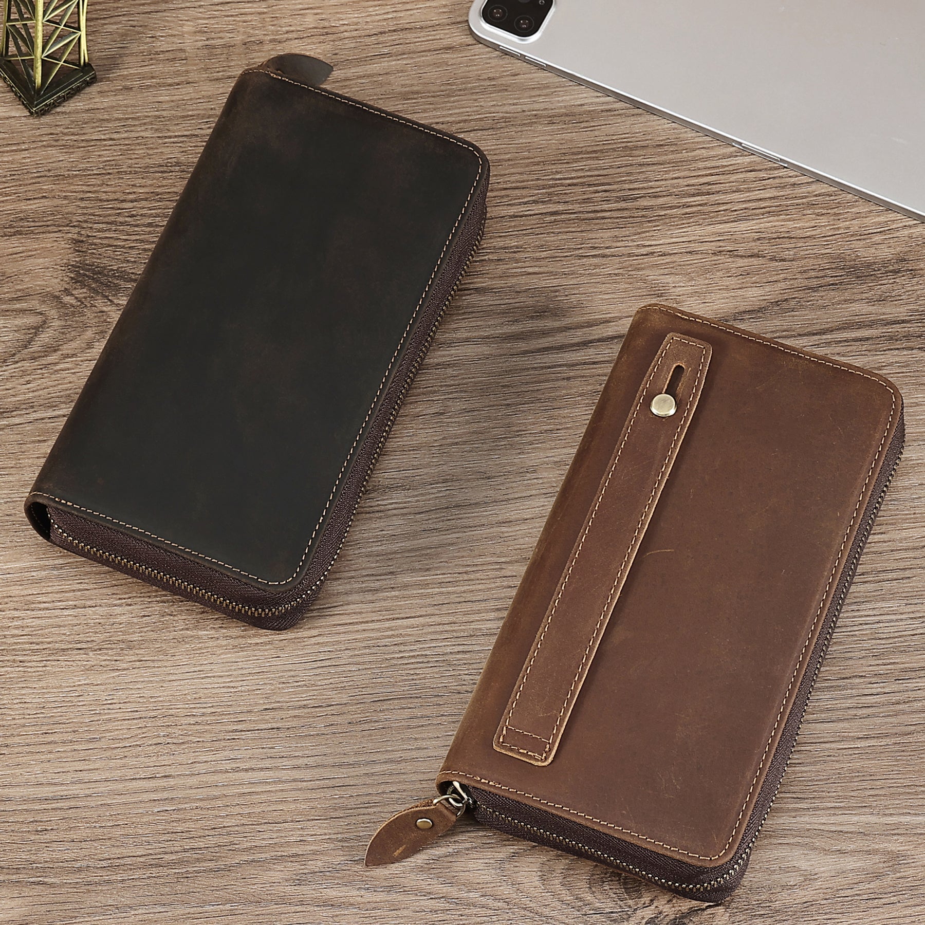Men's RFID Blocking Slim Wallet - Secure & Compact Leather Card Holder for Credit Cards & Cash - Perfect for Travel, Business & Everyday Use
