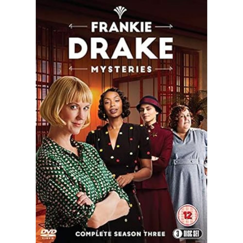 Frankie Drake Mysteries Season 3 DVD - Complete Episodes, Mystery Drama Series - Perfect for Home Entertainment & Detective Show Fans