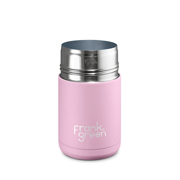 Eco-Friendly Ceramic Reusable Coffee Cup with Lid - 10oz (295ml) - Perfect for Home, Office & Travel Use