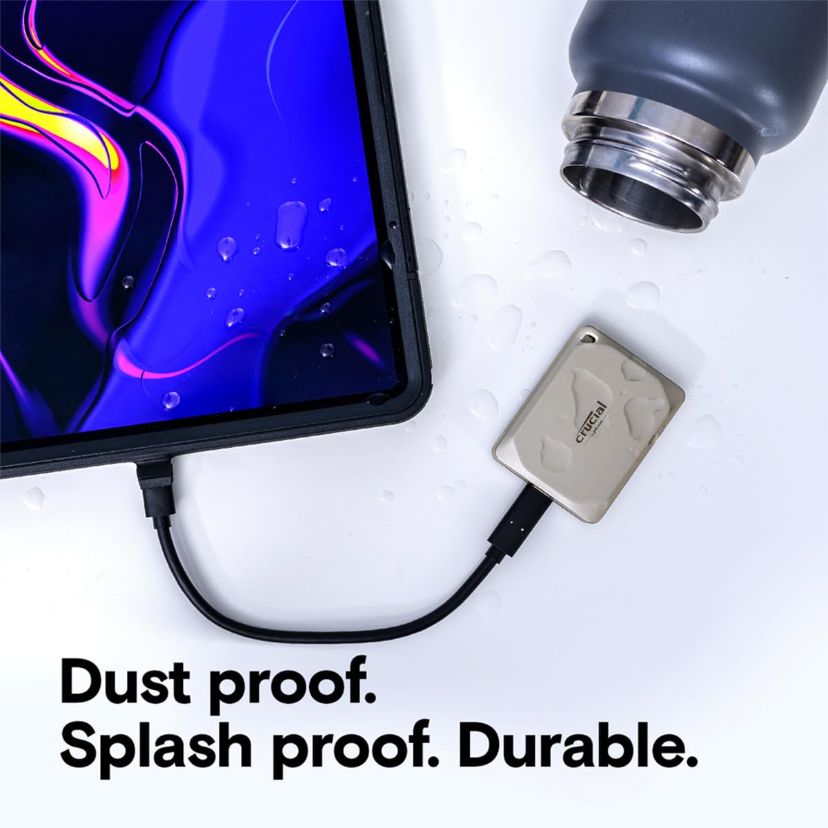X9 PRO 2TB Portable External SSD for Mac - Ultra Fast USB-C Storage for Photo Editing, Video Production & Gaming