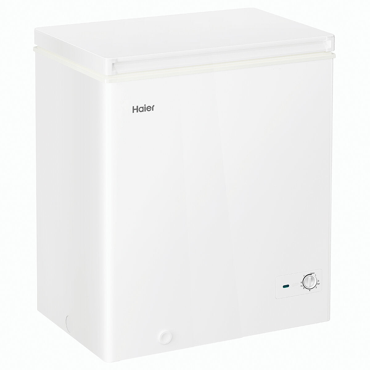 Haier 194L Chest Freezer HCF194W - Energy Efficient Upright Deep Freezer for Home, Garage & Restaurant Use - Perfect for Frozen Food Storage & Bulk Meal Prep