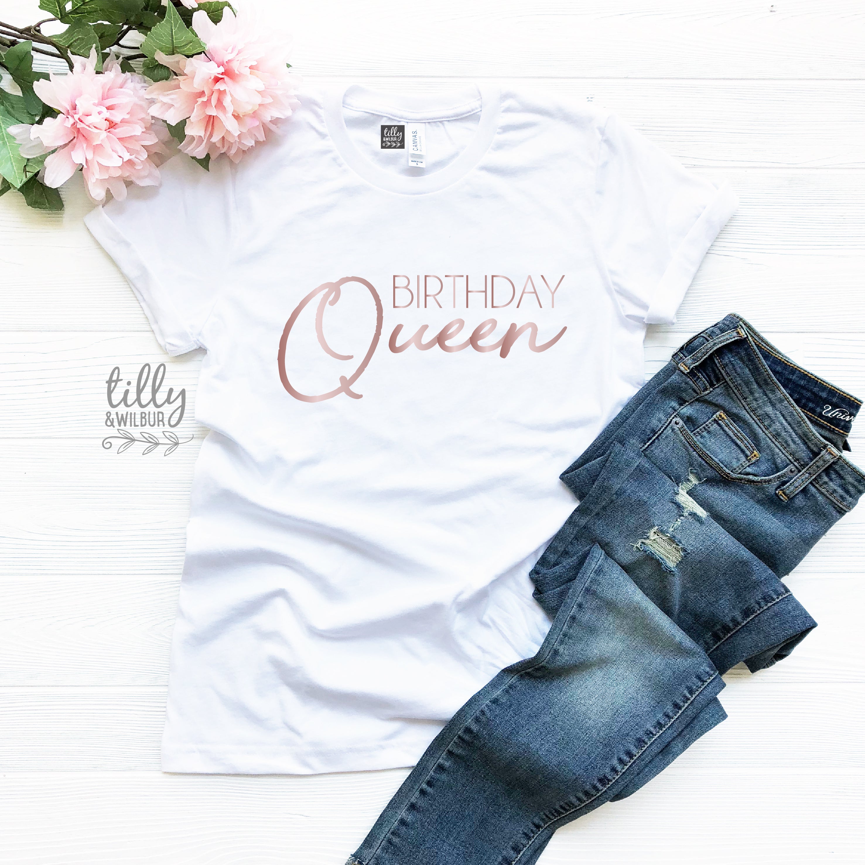 Birthday Queen Sash - Elegant Rhinestone Crown & Tiara for Women & Girls - Perfect for Birthday Parties, Bachelorette, Pageants & Special Events