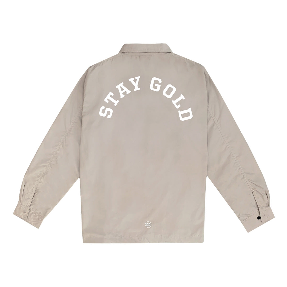 Benny Gold Coach Jacket in Khaki - Stylish Lightweight Windbreaker for Men | Perfect for Casual Outings, Streetwear & Spring Layering