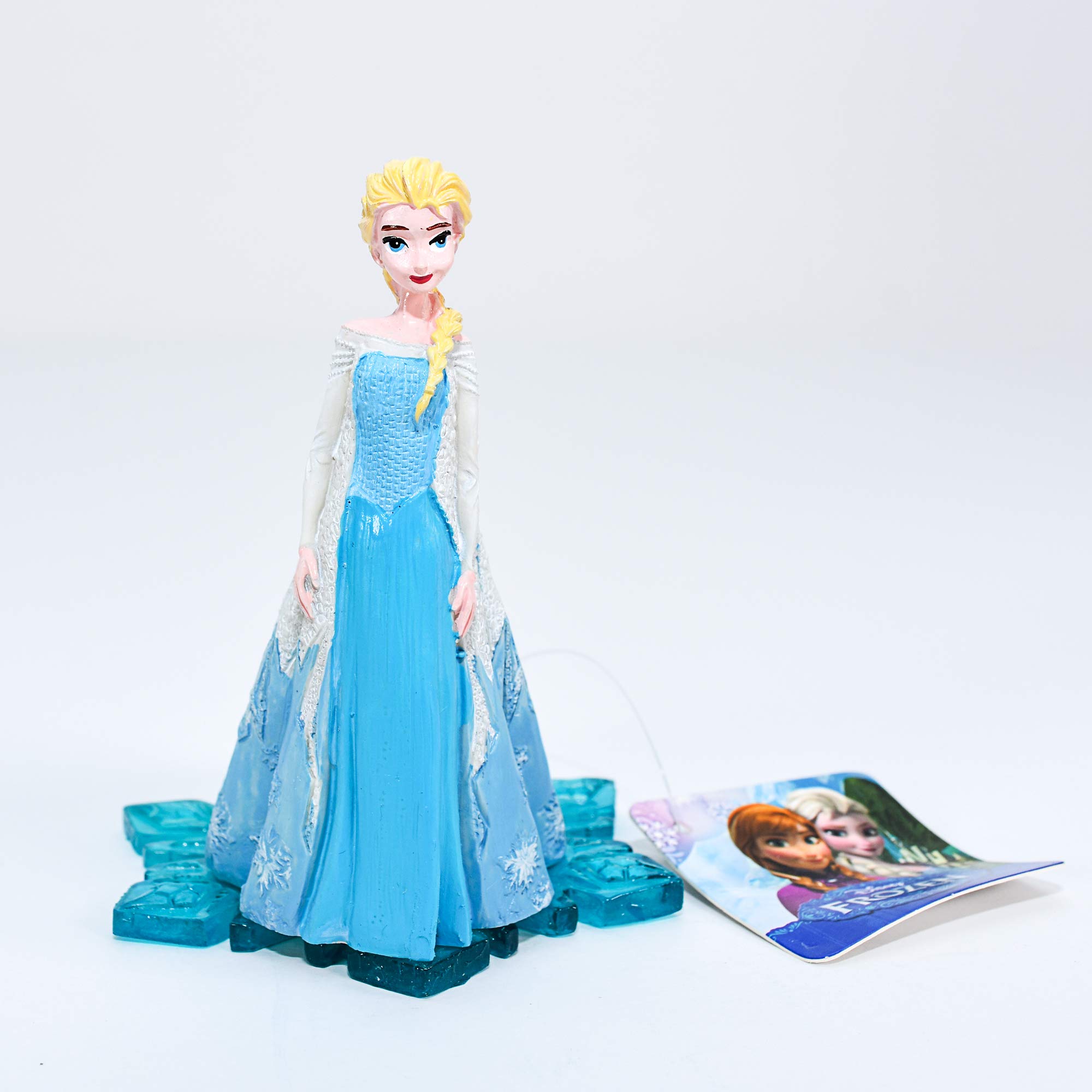 Disney Frozen Officially Licensed Elsa Aquarium Ornament - Medium Size Fish Tank Decoration for Kids & Disney Fans - Perfect for Home, Office & Themed Aquariums
