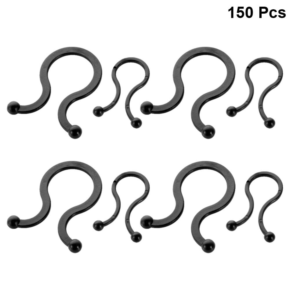 150pcs Wire Organizer Clips - Cable Management Clips for Desk, Office & Home - Cord Holders for Computer Wires, Chargers, Headphones - Perfect for Organizing Cables Under Desk, Behind TV & Workspace Setup