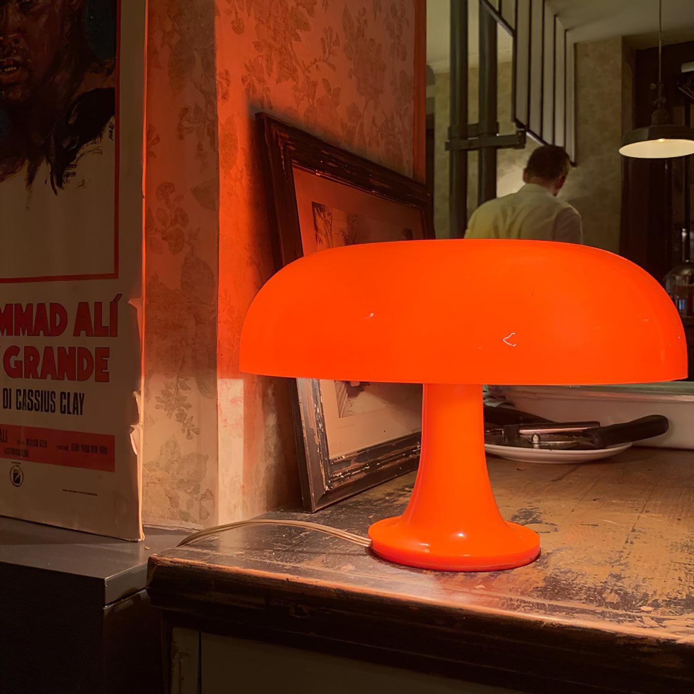 Whimsical Mushroom Table Lamp - Cute Nightstand Light for Kids Room & Nursery Decor - Perfect for Bedtime Reading & Cozy Ambiance