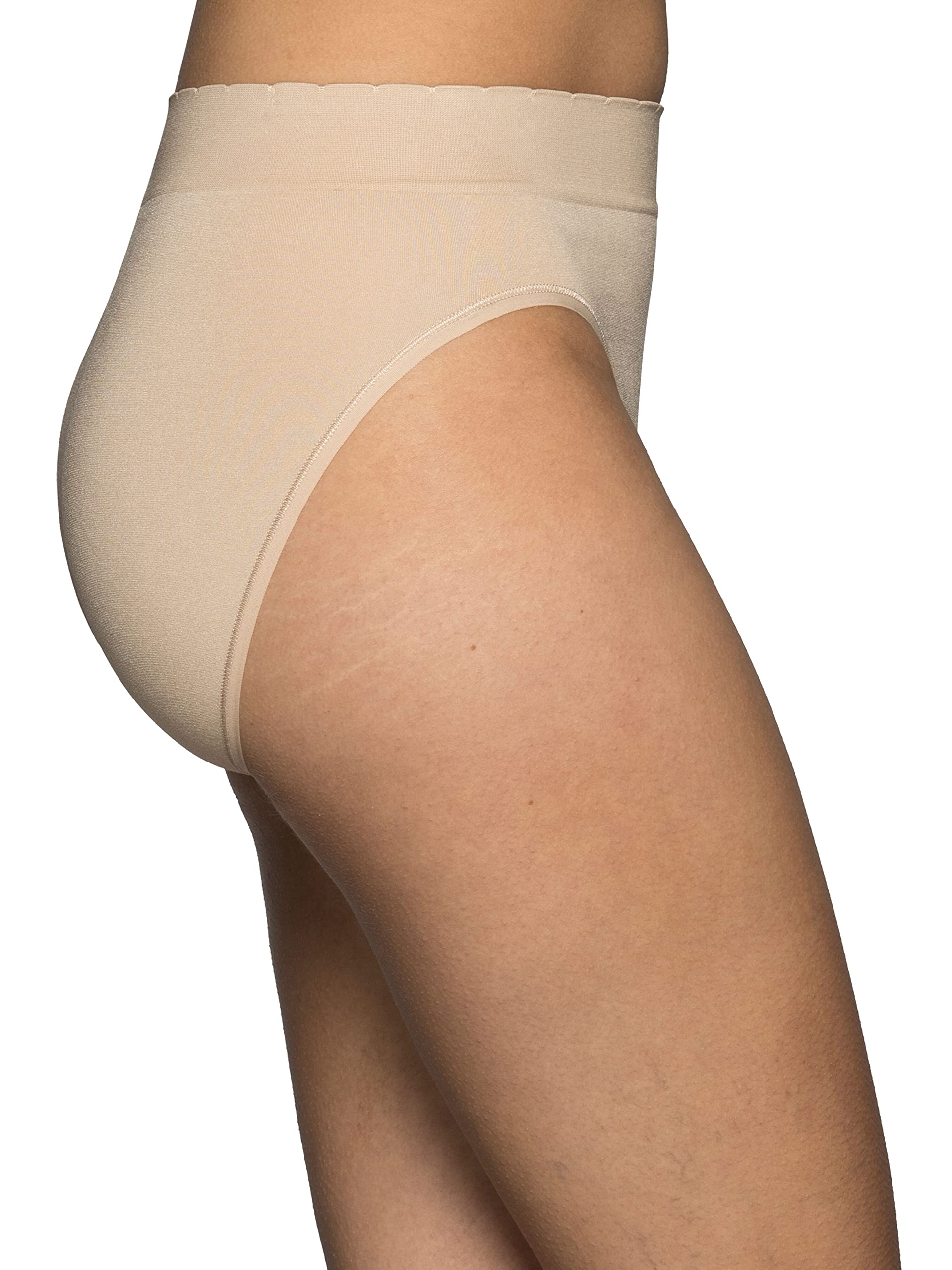 Vanity Fair Women's Seamless Underwear - Light Smoothing No Pinch No Show Panties for Everyday Comfort | Perfect for Work, Yoga & Travel
