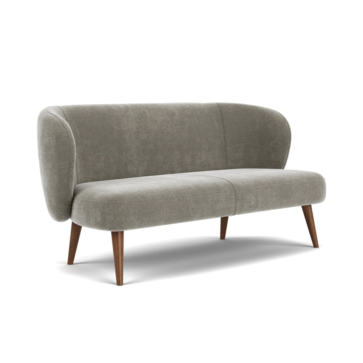 Kathleen Fabric 2 Seater Sofa - Modern Living Room Furniture for Small Spaces | Perfect for Apartments, Condos & Cozy Homes