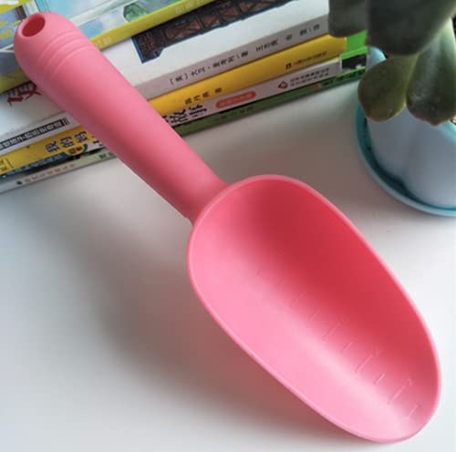 WOIWO 2-Piece Plastic Garden Shovel Set - Perfect for Succulent Planting, Soil Scooping & Gardening Tools | Ideal for Indoor Plants, Flower Pots & Small Garden Projects
