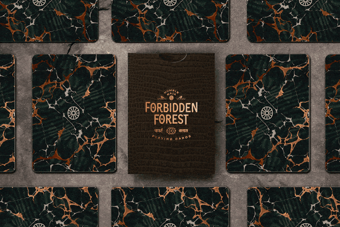 Forbidden Forest Themed Playing Cards - Premium 52 Card Deck with Unique Fantasy Art - Perfect for Magic Tricks, Poker Games, and Collectors