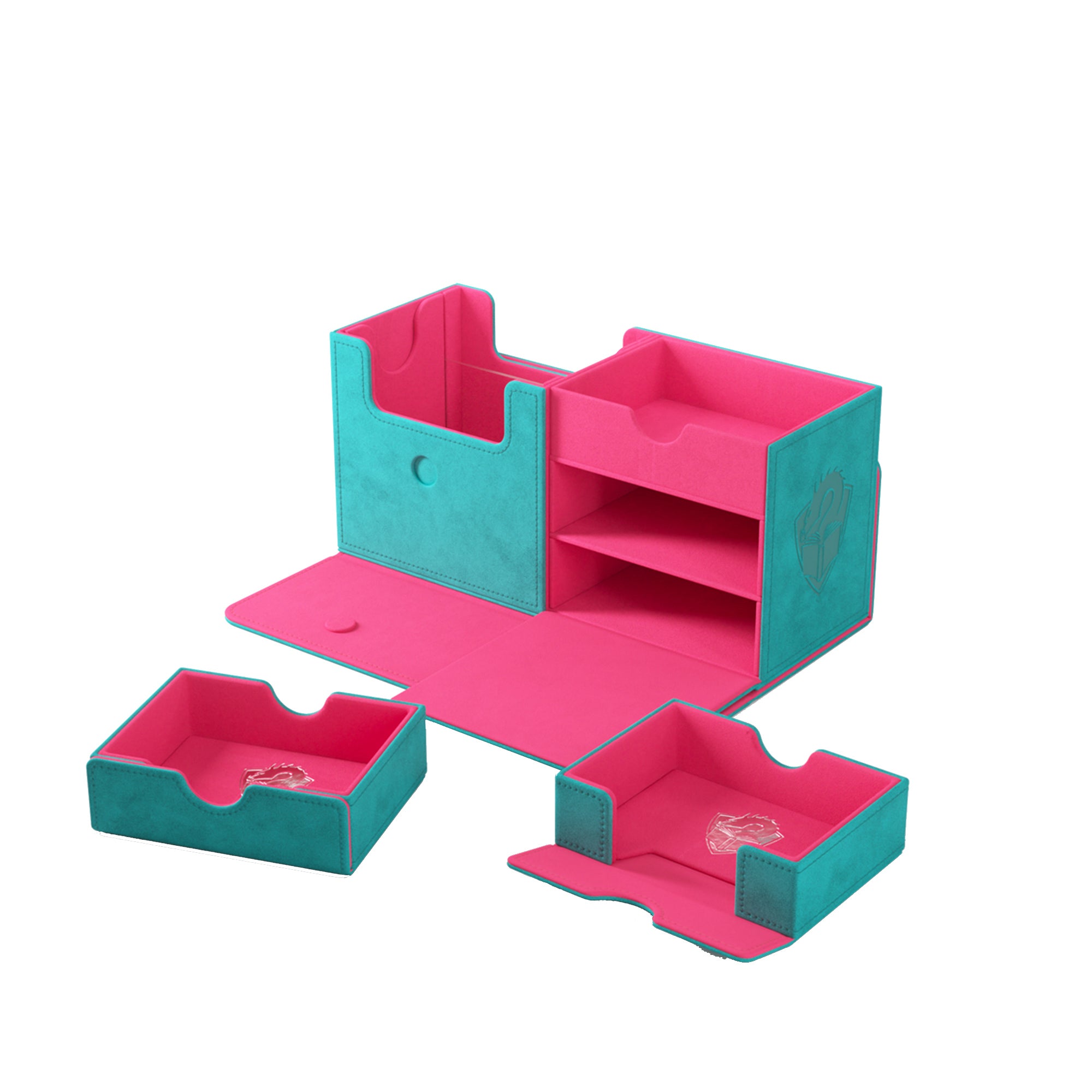 The Academic 133+ XL Notebook - Teal & Pink Cover - Perfect for School, Office & Journaling
