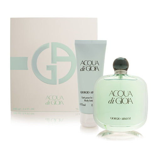 Acqua Di Gioia by Giorgio Armani - 2 Piece Gift Set for Women | Fresh Floral Fragrance Eau de Parfum | Perfect for Daily Wear & Special Occasions