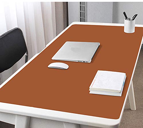 Premium PU Leather Desk Mat - Extra Large 24x48 Inch Office Writing Pad, Laptop & Keyboard Protector for Computer Desks - Ideal for Women, Kids & Home Office Use - Perfect for Work, Study & Gaming