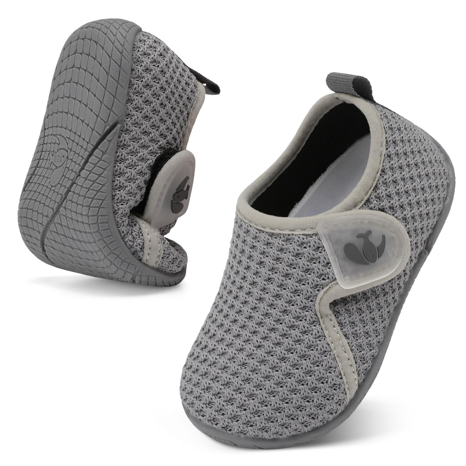 FEETCITY Toddler Walking Shoes - Slip On Kids Sneakers for Boys & Girls, Lightweight Barefoot School Shoes - Perfect for Playground, Sports & Casual Wear