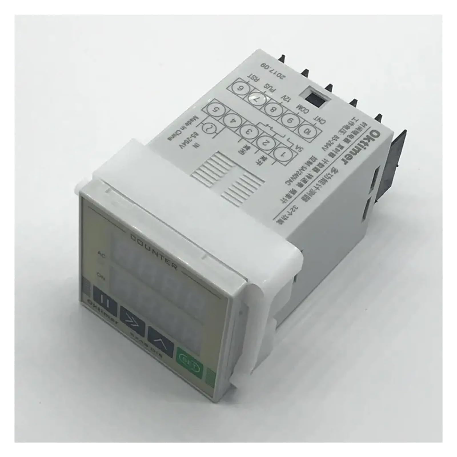 SX48-01S Digital Intelligent Tester Counter Timer with LCD Display - Accurate Time Switch for Industrial Automation & Home Appliances | Perfect for Labs, Factories, and DIY Projects