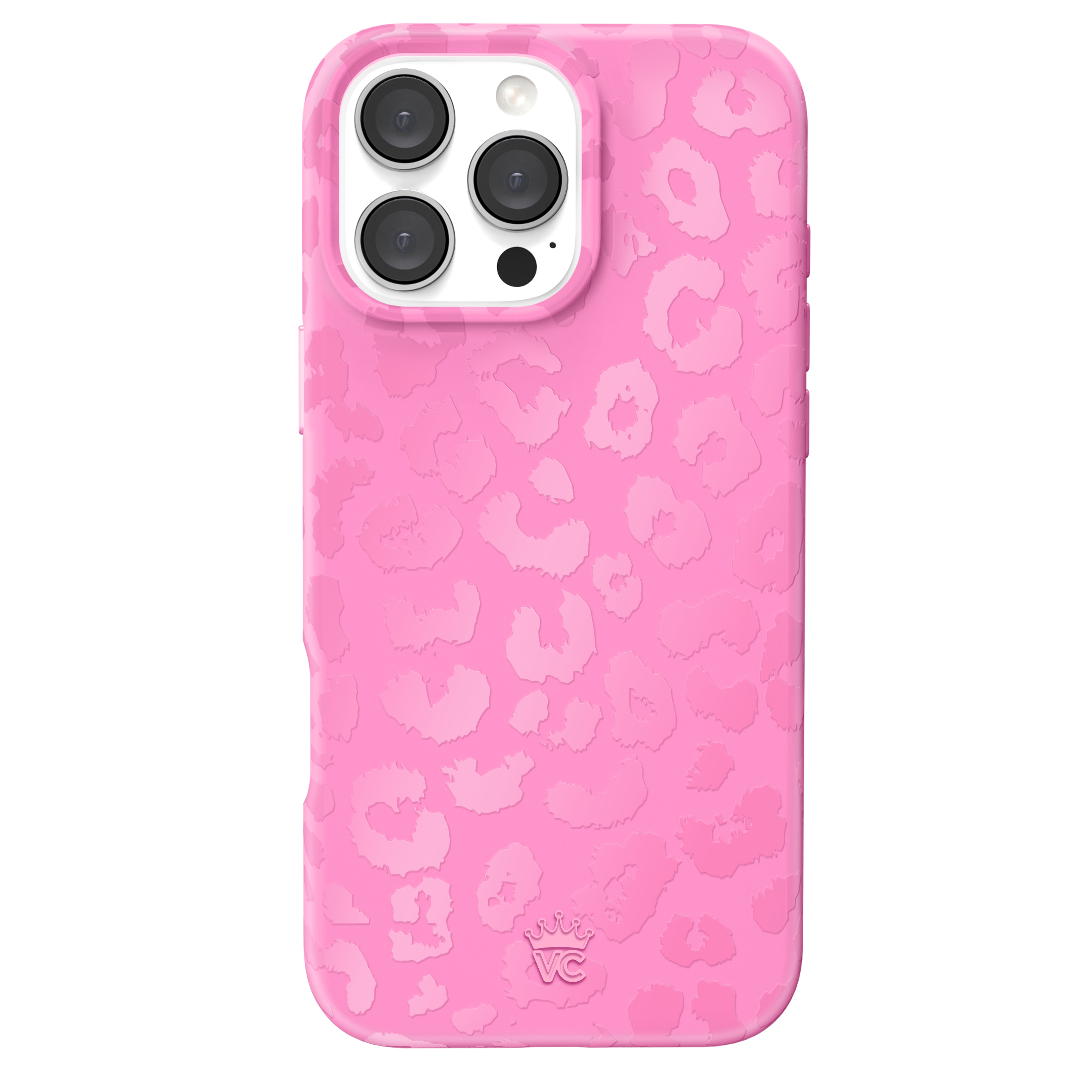 Hot Pink Leopard Print iPhone Case - Trendy Protective Cover for iPhone 13/14/15 - Perfect for Fashion Lovers & Everyday Use