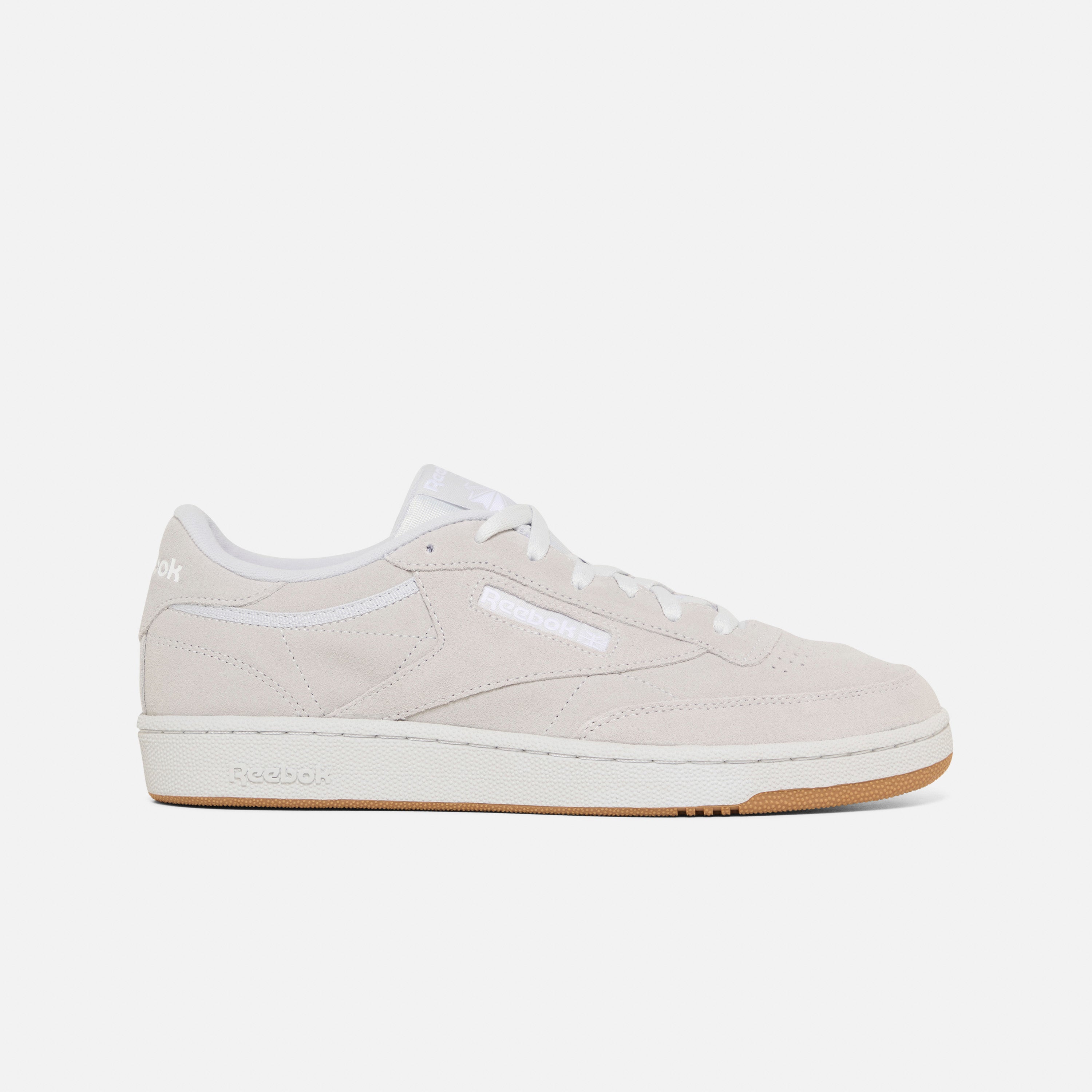 Reebok Club C 85 Vintage Sneakers - Pure Grey & White Retro Tennis Shoes for Men & Women | Casual Wear, Gym, Running, Street Style