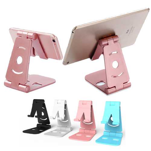 Bakeey™ WQ 02 Universal Adjustable Foldable ABS Desktop Stand - Phone & Tablet Holder for Home, Office & Travel - Perfect for Watching Videos, Video Calls & Hands-Free Reading