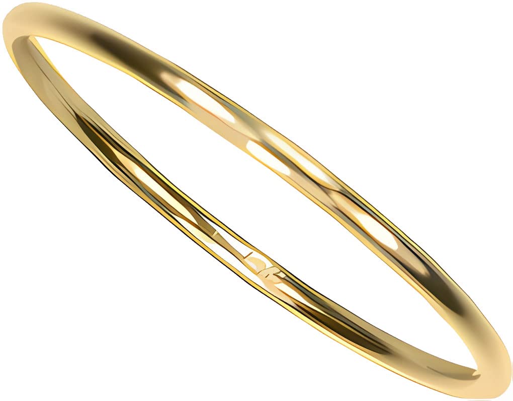 14K Gold Stacking Rings Set - 1mm Round Thin Band Rings for Women - Dainty Minimalist Wedding Rings, Anniversary Gifts - Perfect for Layering & Everyday Wear