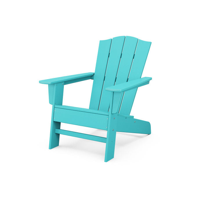 POLYWOOD Crest Chair - Durable Outdoor Adirondack Chair for Patio, Poolside & Garden - All-Weather Resin Furniture