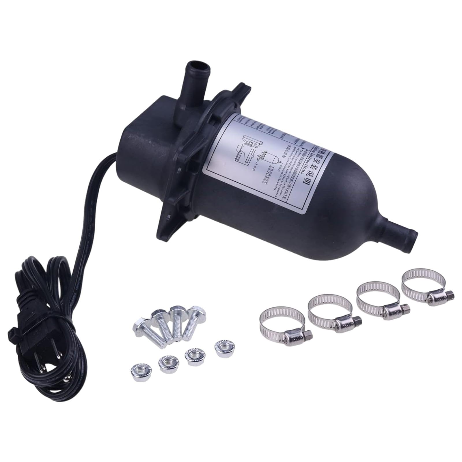 2000W 120V Engine Block Heater with Plug - Universal Car Engine Coolant Pre-Heater (100-120°F) for Winter Cold Starts & Diesel Engine Warm-Up | Perfect for Trucks, RVs & Heavy-Duty Vehicles in Freezing Weather