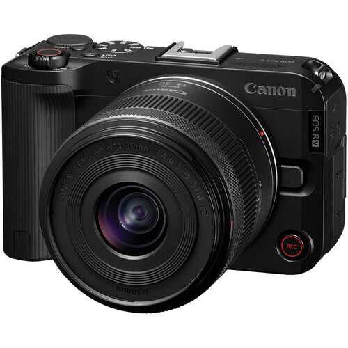 Canon EOS R50 V Mirrorless Digital Camera with RF-S 14-30mm f/4-6.3 IS STM Lens - Perfect for Travel, Vlogging & Everyday Photography