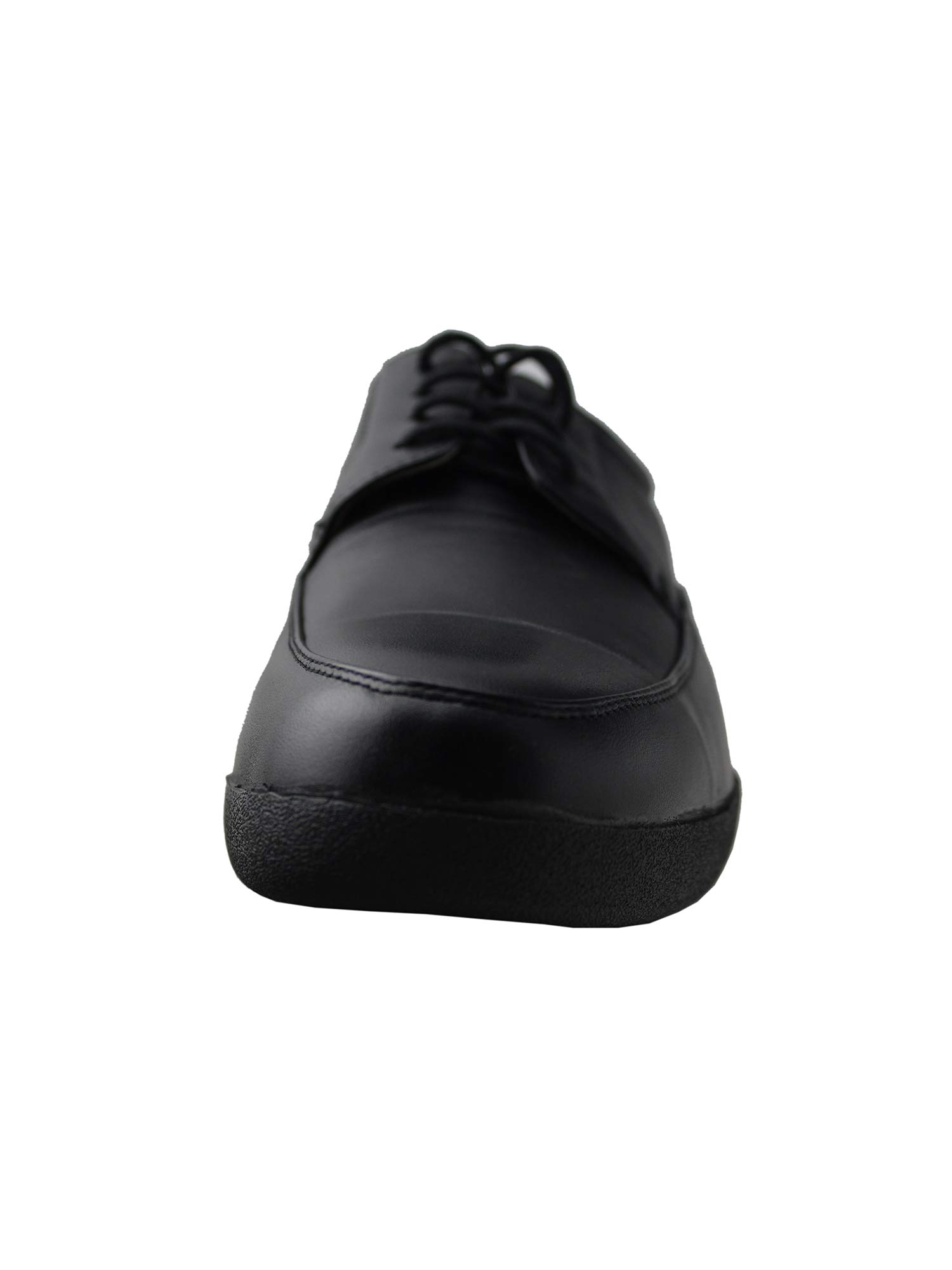 Tanleewa Men's Comfortable Leather Loafers - Wide Width Casual Shoes Lightweight & Breathable for Walking, Office & Travel