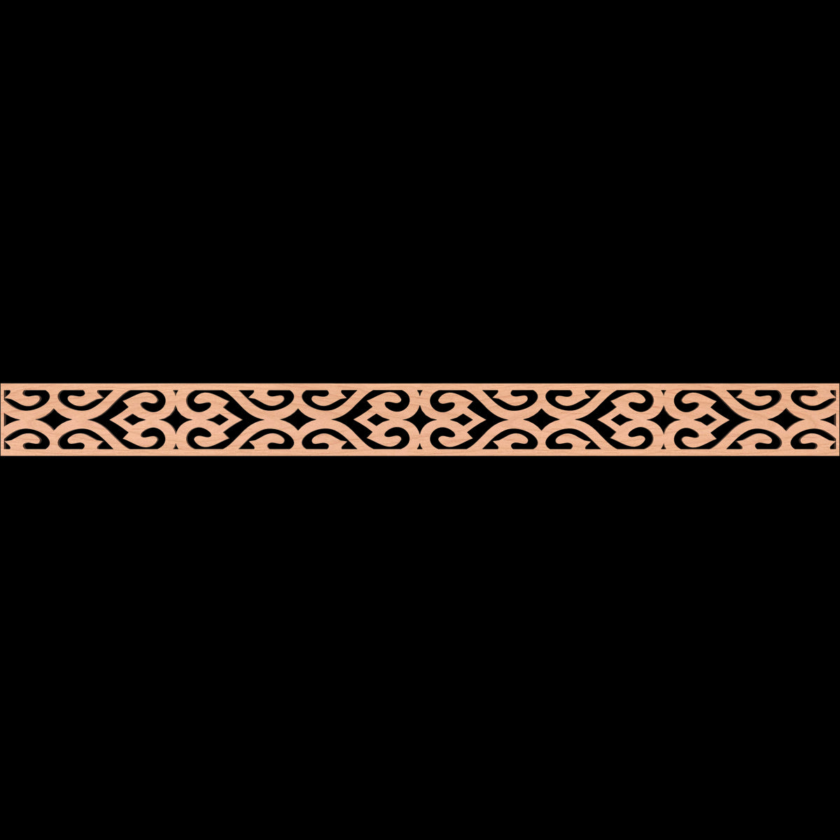 Keene Fretwork Moulding - Decorative Wood Trim for Home & Furniture | Perfect for DIY Projects, Wall Paneling and Cabinet Accents