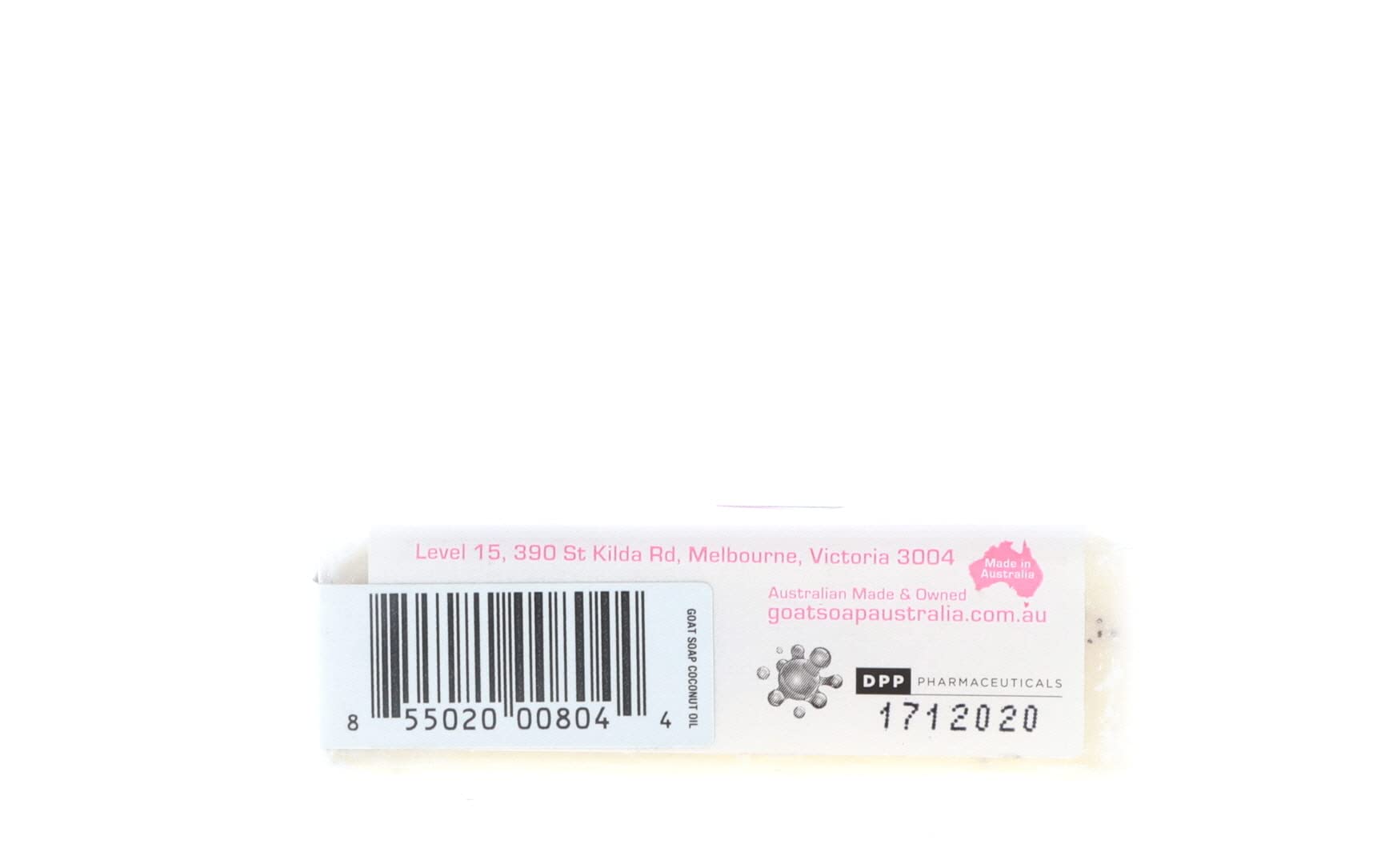 Natural Goat Soap with Argan Oil, Manuka Honey & Oatmeal - Coconut Oil Scent (1 Bar) | Moisturizing & Gentle Cleansing for Dry, Sensitive Skin | Perfect for Daily Face & Body Wash