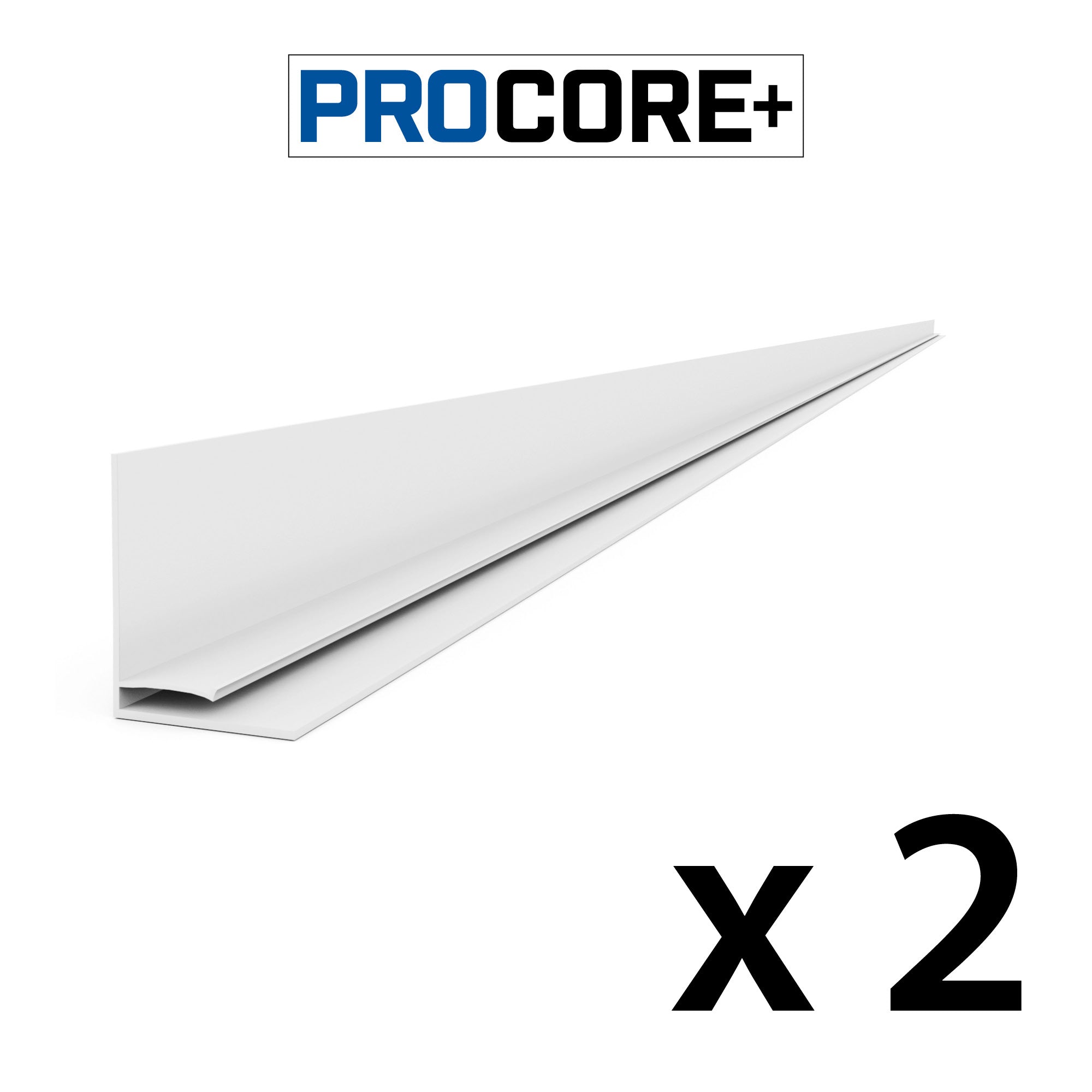8 ft. PROCORE+ Black Carbon Fiber PVC Top Trim Pack - Durable Automotive Exterior Trim for Cars, Trucks & SUVs - Weather-Resistant DIY Upgrade Kit