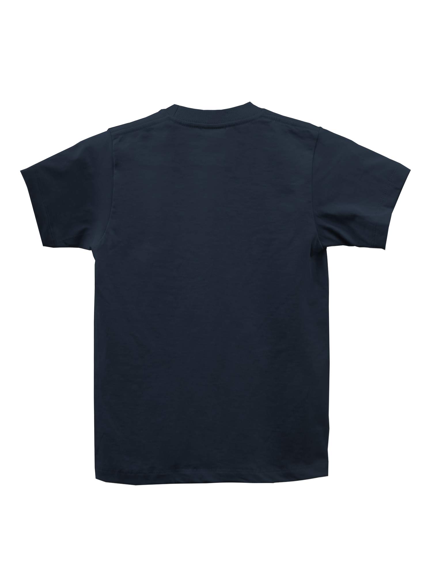 A2Y Kids Heavy Cotton Crew Neck T-Shirts - Soft & Durable Short Sleeve Tees for Boys & Girls - Perfect for School, Play & Everyday Wear