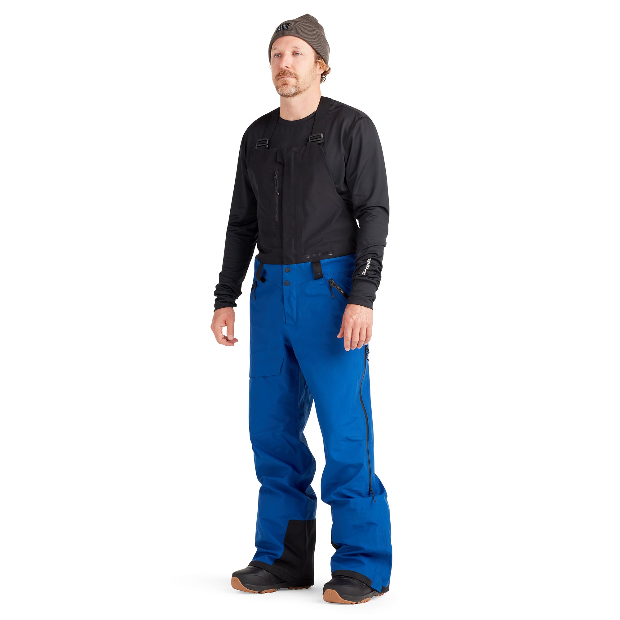 Stoker Gore-Tex 3L Bib Pants for Men - Waterproof Ski & Snowboard Bib Overalls for Winter Sports & Outdoor Activities