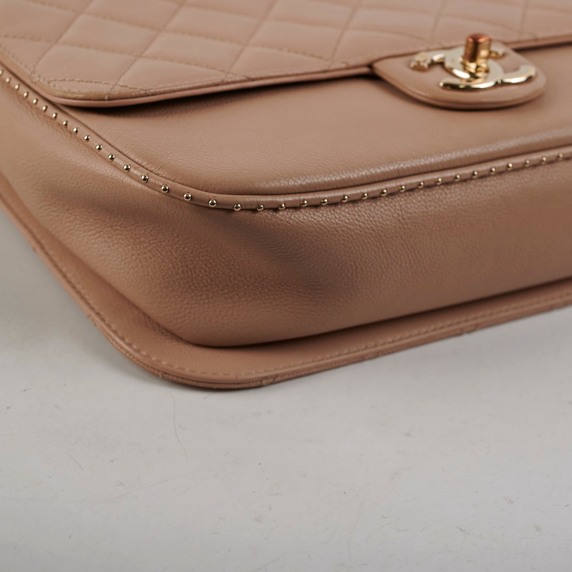 Chanel Caviar Leather Seasonal Flap Bag Beige 24 Series - Luxury Designer Handbag for Women, Perfect for Parties, Events & Everyday Use