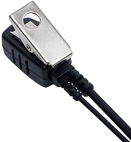 Caroo 10 Pack APX6000 Earpiece Headset with PTT Mic for Motorola XPR7550e XPR7550 XPR7350e XPR6550 Two-Way Radio - Secure Communication for Security, Construction & Event Staff