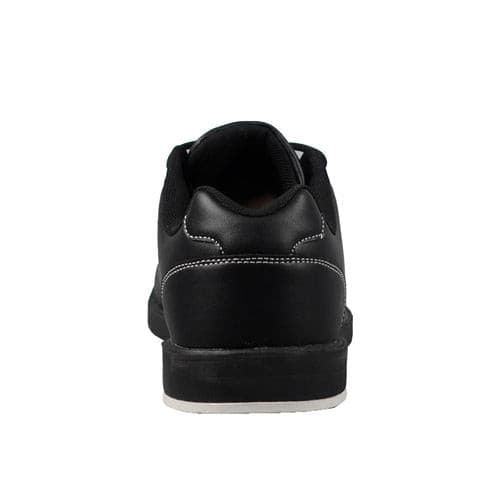 ELITE Men's Classic Black Bowling Shoes - Wide Width for Comfort & Performance - Perfect for League Play & Casual Bowling
