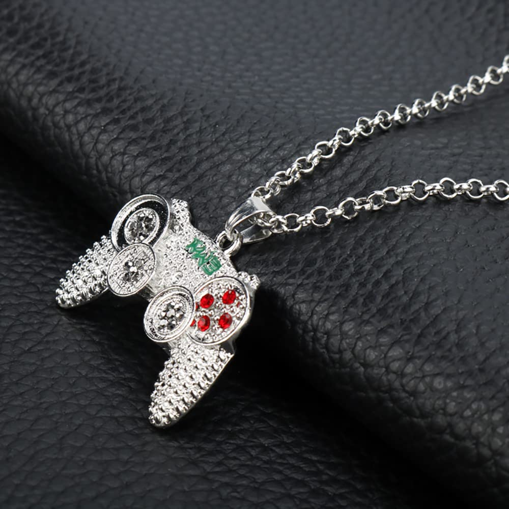 Game Controller Necklaces for Couples & Best Friends - Matching Friendship Jewelry for Gamers, Gift for Anniversary, Valentine's Day, or Everyday Wear
