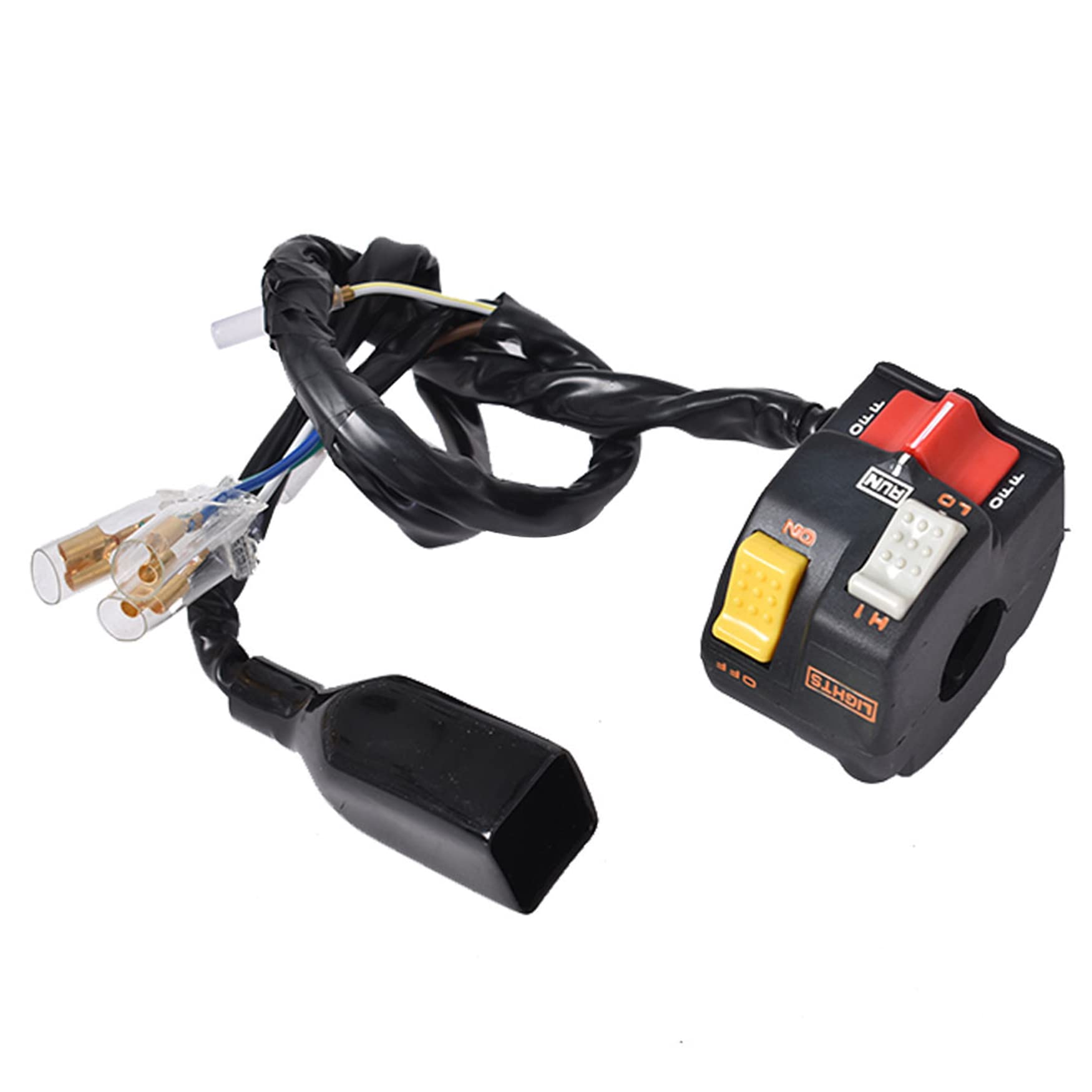 WFLNHB Motorcycle Ignition Switch with Kill Light - Compatible with Honda ATC350X ATC 350X (1986 Model) - Durable Replacement Part for Off-Road ATV & Dirt Bike Riding