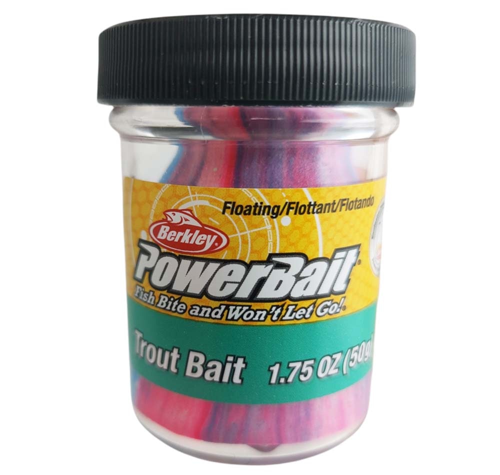 Berkley Powerbait Trout Bait - Realistic Scent & Flavor for Freshwater Fishing - Perfect for Trout, Salmon & Panfish in Lakes & Rivers