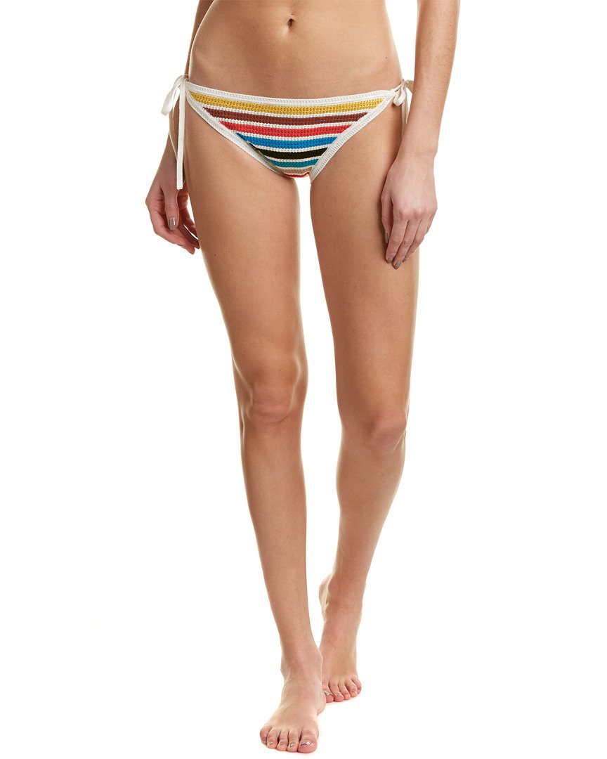Shoshanna Women's Crochet String Bikini Bottom - Sexy High Waisted Swimwear for Beach, Pool & Vacation | Comfortable & Stylish Swim Bottom for Summer