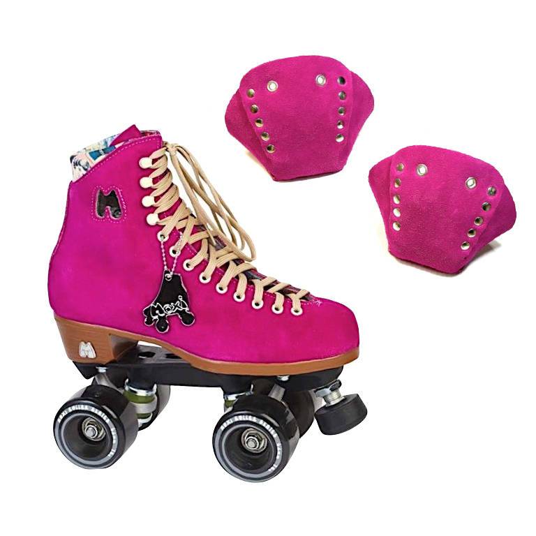 RollerStuff Fuchsia Toe Caps for Roller Skates - Protect & Extend Skate Life - Perfect for Roller Derby, Artistic Skating & Outdoor Use