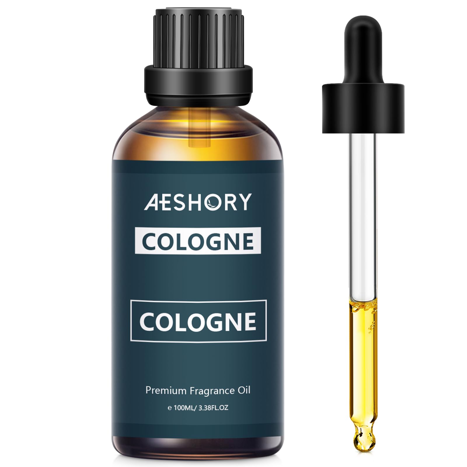 Premium Cologne Fragrance Oil 3.38FL.OZ (100ml) - Long-Lasting Aromatherapy Essential Oil for Diffusers, Massage, Soap & Candle Making - Cologne Scented Oil for Home, Spa & Relaxation - Perfect for Stress Relief & Mood Enhancement