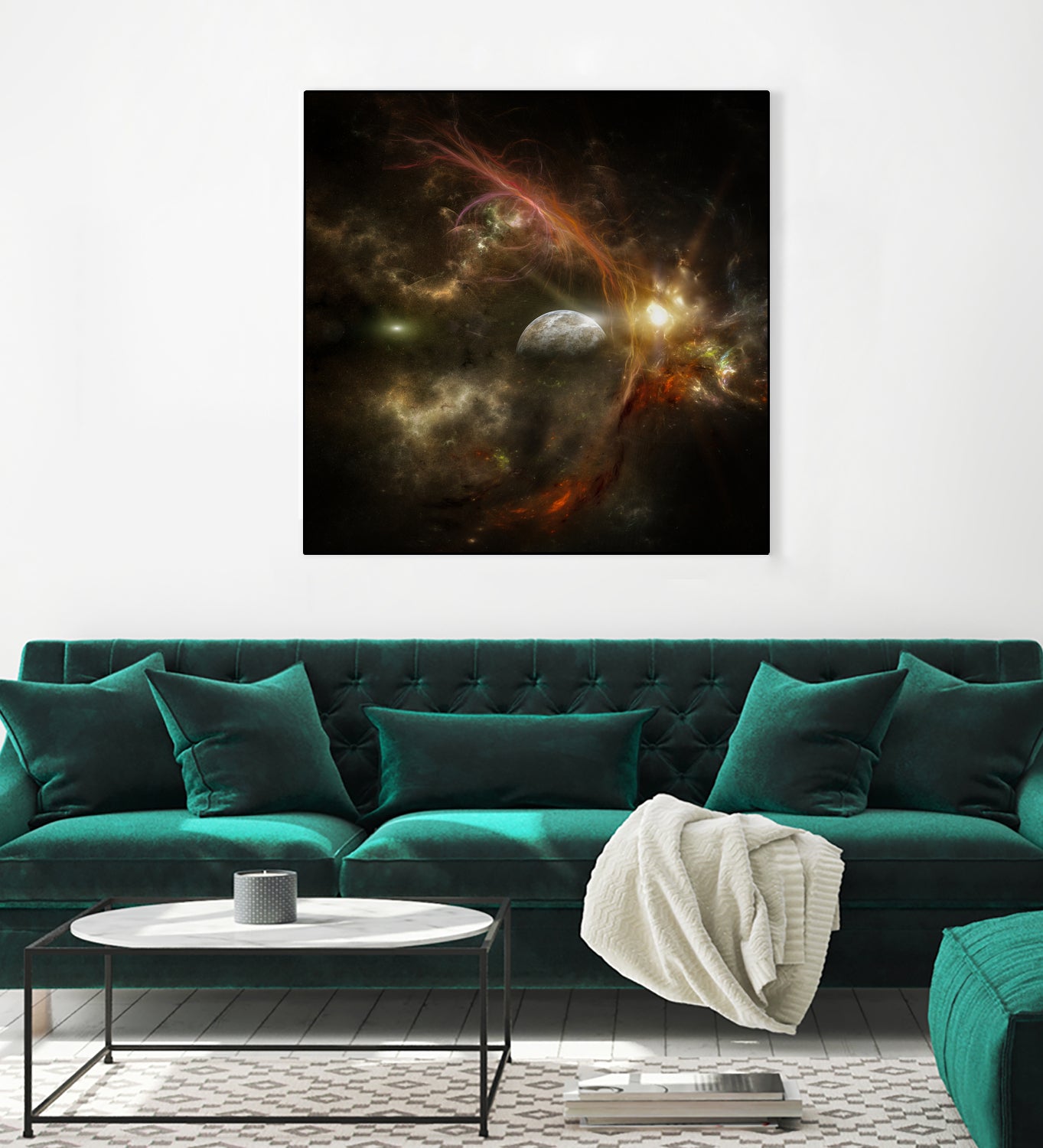 Bright Nebula Galaxy Projector - 360° Starry Night Light for Kids & Adults | Bedroom, Party, Relaxation, Meditation & Home Decor